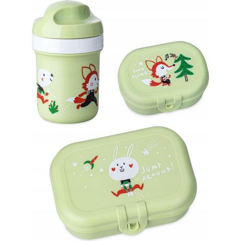 Koziol HOP ON AT HOME ensemble vert pistache beige (1/3)