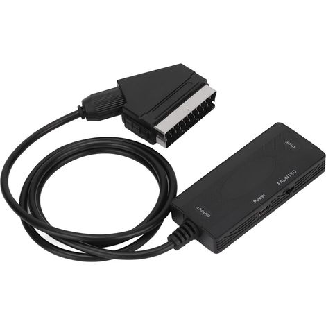 Convertisseur HDMI vers SCART 1080P pour Téléviseur, Projecteur et Moniteur (1/5)
