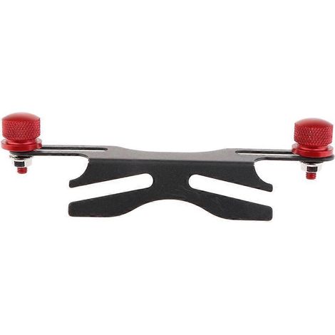 Support universel pour feu arrière de motocross - Rouge (1/5)