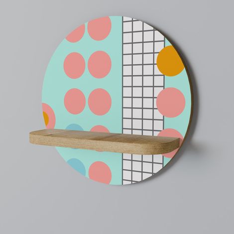 Estante redondo RETRO GRID (1/5)