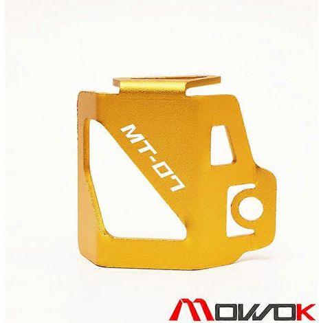 Motorcycle accessories suitable for Yamaha MT09 MT07 modified aluminum alloy rear oil pot lid oil pump protective cover( MT07(Gold)) (1/5)