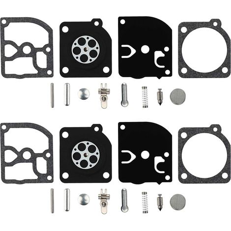 2 pièces/Lot Kit Reconstruire Membrane de Carburateur pour Husqvarna 136 137 141 142 Tronçonneuse Remplace ZAMA RB-137 (1/5)