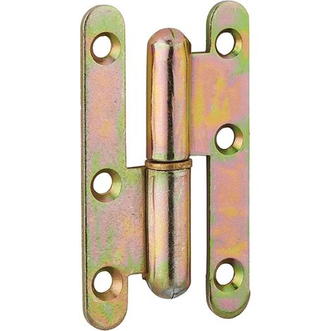 Cerniera per porta sinistra, 80x45mm, acciaio zincato - THIRARD
