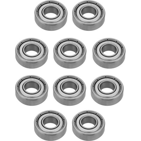 10 Stück 698ZZ doppelt abgedichtete Miniatur-Stahlkugellager 8x19x6 mm (1/5)