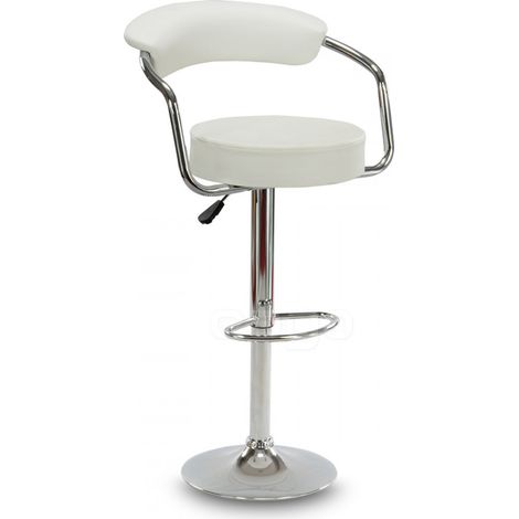 Tabouret réglable blanc Vigo (1/3)