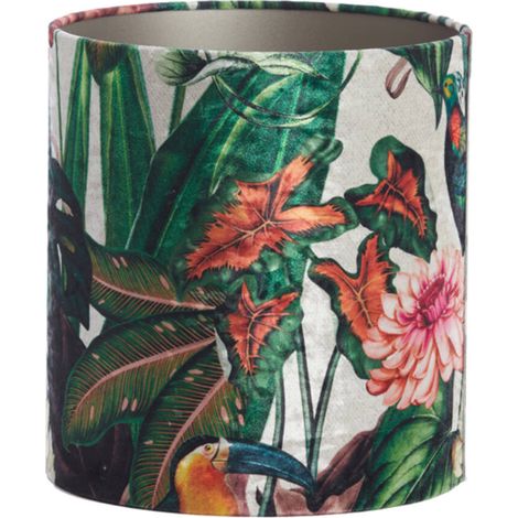 Light & Living - paralume - Dahlia - verde - tessile - Ø 40cm -