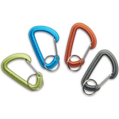 Mousqueton - Forme D - Verrouillage À Vis - Alliage D'aluminium - Pour Escalade Extérieure Et En Salle - 1 Pièce