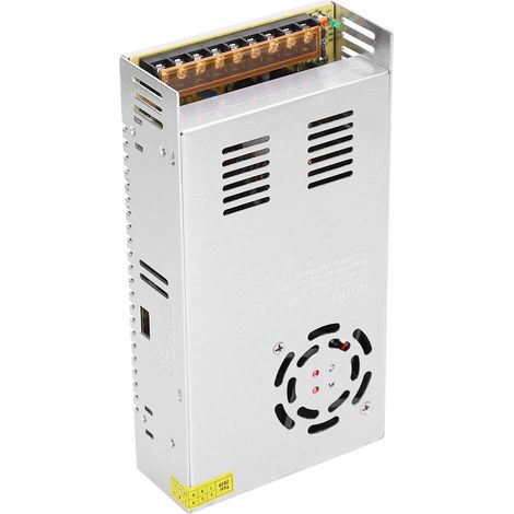 Adaptateur secteur à découpage DC12V pour bande lumineuse LED d'écran en alliage d'aluminium pour imprimante 3D (Modèle : S-400-12 (12V 33A 400W), entrée AC110/220V±15%) (1/5)