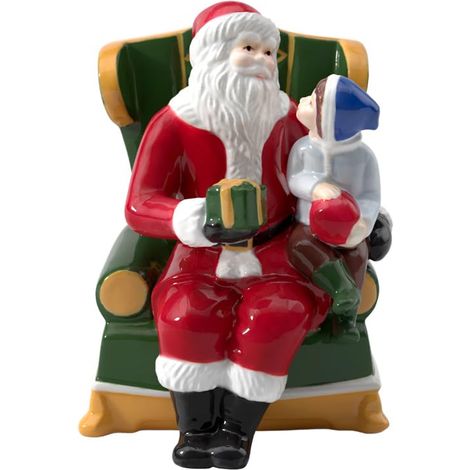 Toy’S Père Noël sur Son Fauteuil, Multicolore, 10 x 10 x 15 cm (1/3)