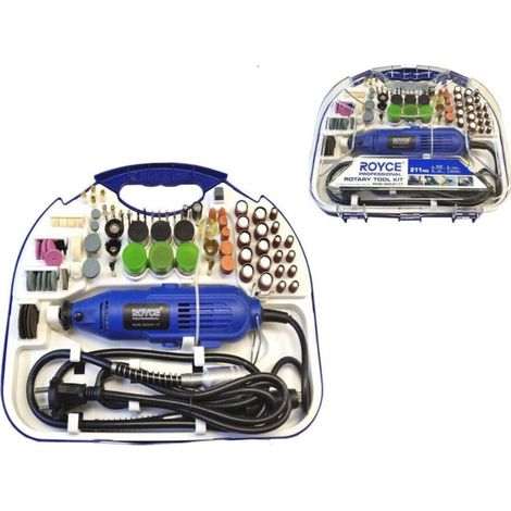 Drimmel Mini Meuleuse De Précision Pour Perceuse 300w 211 Accessoires