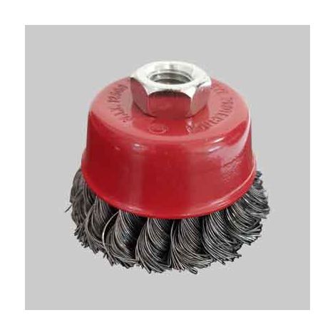SPAZZOLA A TAZZA RITORTA √ò mm 100. Prezzo per Pezzo.