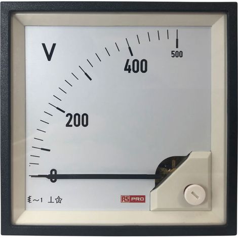 Voltmètre analogique RS PRO, V c.a., 1 % ( Prix pour 1 ) (1/3)