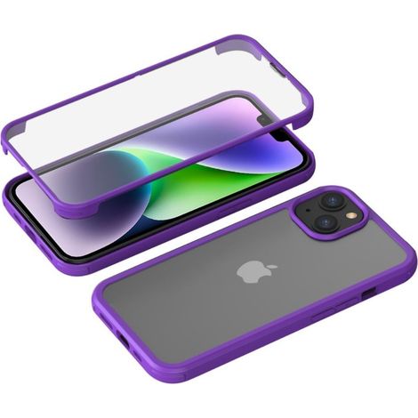 Funda para iPhone 14 Plus, erbord Guardian, morada (1/5)