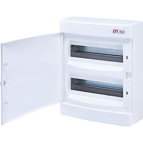 Petit tableau de distributeur en saillie ETI, ECT24PO