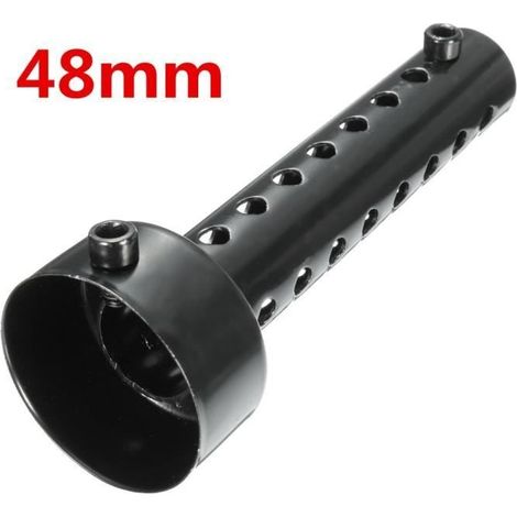 NEUFU 1x Silencieux Échappement Muffler Baffle DB-Killer Universal Pour Moto Diamètre de taille étendue 4.8 (1/4)