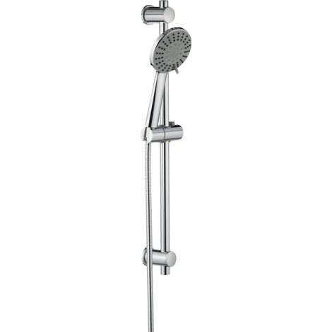 Deante modernes Duschset chrom mit 5 Strahlen