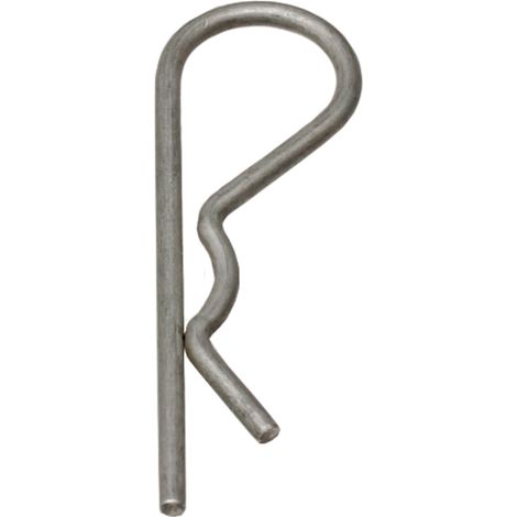 Perno di aggancio per rimorchio a molla 6 mm 28-40 mm 7 mm V2A 99108 (1/2)