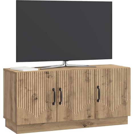 vidaXL  TV Cabinet  Artisan Oak 99 x 34.5 x 47 cm Engineered Wood (1/4)