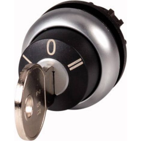 Eaton 111773 M22-WRS3-MS2 Tête de commande à clé collerette plastique clé noir 1 pc(s) Q250942