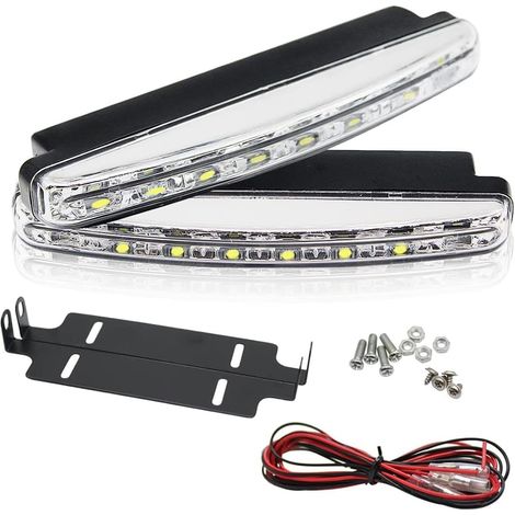 Feux de circulation diurne, LED, conforme à la législation allemande sur les licences routières 5050SMD R87 E4 (1/5)