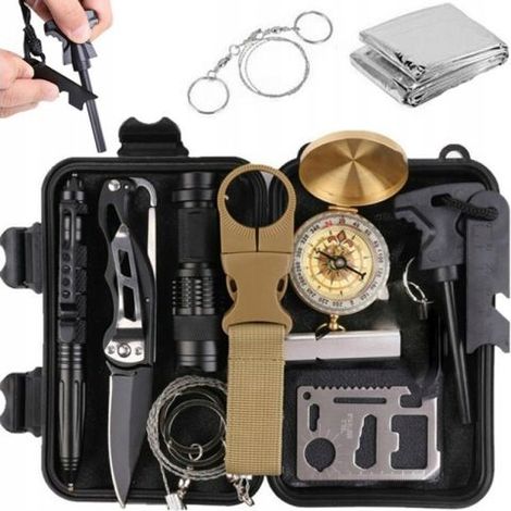 Estuche para kit de supervivencia militar (1/5)