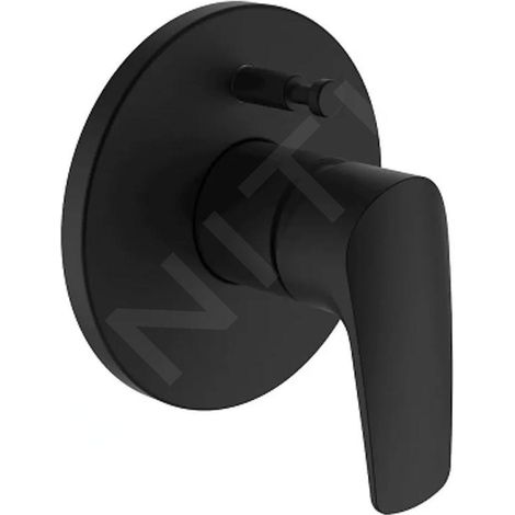 Laufen Laurin - Mitigeur encastré pour 2 sorties, noir mat HF500779428000 (1/2)