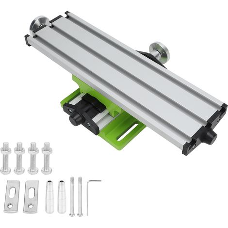 Table de perçage multifonctionnelle à chariot transversal de haute précision pour mini-foreuse composée (1/5)