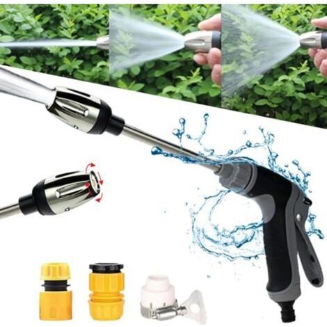 Jet puissant sur tuyau,power jet,power nettoyeur haute pression pour chaque tuyau d'arrosage,Turbo Washer Version améliorée par onde de choc puissante nettoyeur haute pression pour tuyau d'arrosage (1/4)