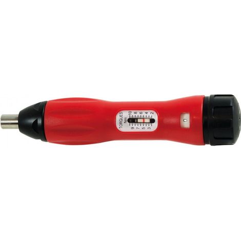 Tournevis dynamométrique - Plage de couple 2-10 Nm - 16 cm - Mob