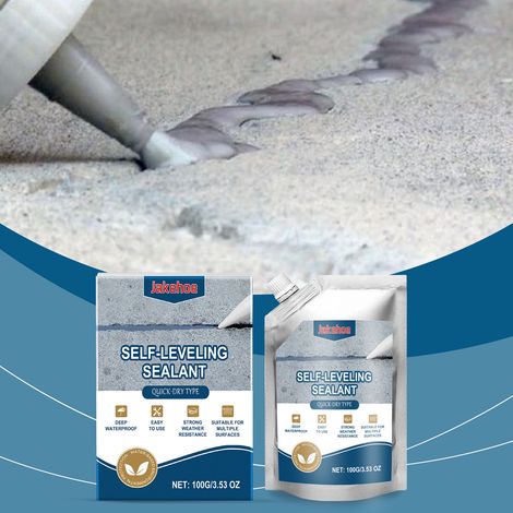 Adhésif à joint imperméable best-seller de l'UE - Imperméable, anti-infiltration, réparation de fissures pour joints de carrelage et de sols - 100 g -- AKRACING (1/5)