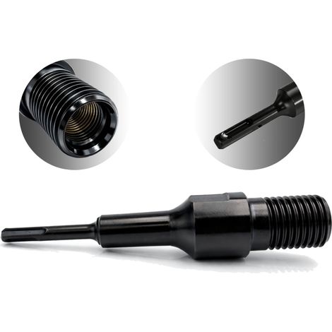 Adaptateur de foret en titane SDS Plus vers 1 1/4 UNC (1/5)