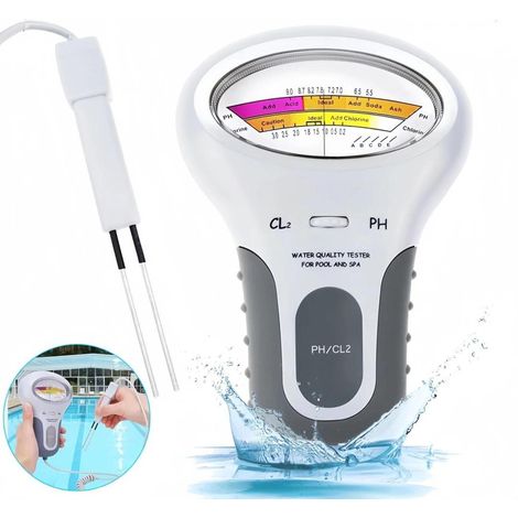 2 in 1 PH Chlor Tester Wassertester Pool Aquarium Messgerät (1/5)