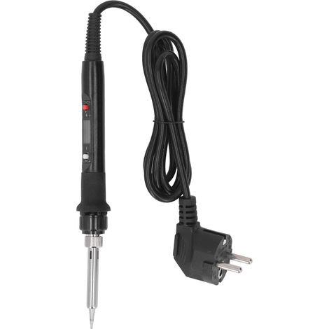 Fer à souder électrique numérique 80W portable avec température constante pour bijoux métal DIY bricolage électronique outil prise UE 220-240V (1/5)