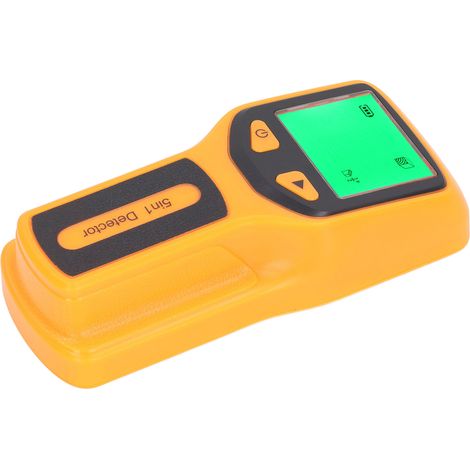 Détecteur de montants scanner mural 5 en 1 capteur écran LCD alarme sonore pour bois fil AC métal (1/5)