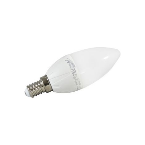 Lampadina LED a fiamma - DHOME - E14 - 5 W - 470 lm - 2700 K - Confezione da 2 - 249237 (1/2)