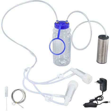 Mini kit de traite électrique portable pour chèvres, vaches et moutons (prise 100-240V). (1/5)
