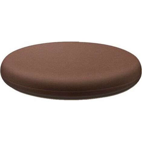 Galette De Chaise Ronde 40 Cm, Coussin De Chaise D'IntéRieur DéHoussable, Lavable Coussin pour Chaise De Salle à Manger, Coussin De Chaise 4cm Epais Mousse à MéMoire De Forme Brun