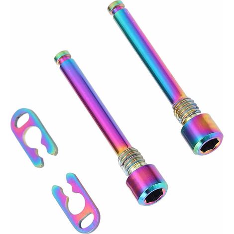 vis de fixation pour freins à disque de VTT, en alliage de titane usiné CNC, compatibles XT et XTR. (1/5)