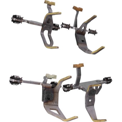Cuatro horquillas de cambio de transmisión DSG aptas para motores Audi A3, Q3 y TT de 6 velocidades, tanto de 4 cilindros en línea como V6 de 1.6L y 2.0L. (1/3)