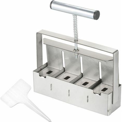 Green Mobility-Bloqueur de sol portable Outil de blocage de sol pour bloc de sol de 2 pouces avec plantoirs et marqueur de jardin d'etiquette de plante reutilisable de 50 pieces pour la preparation du (1/5)