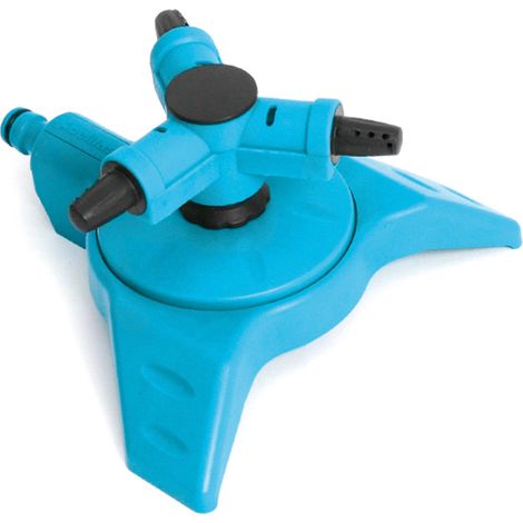 CELLFAST Aspersor De Riego Aspersor De Césped Para Césped Flores Plantas 12 Boquillas Twister Basic