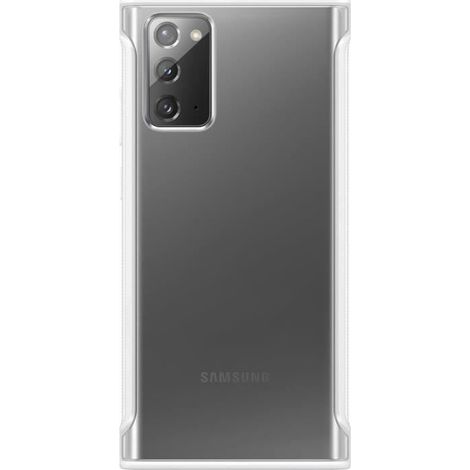 Coque transparente blanche de protection pour Samsung Galaxy Note 20 (1/5)