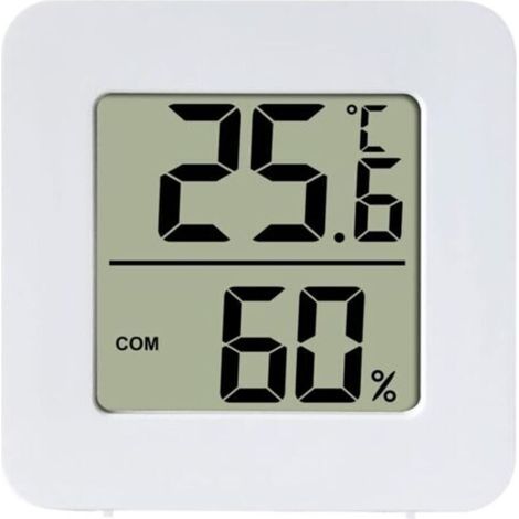 [NON UTILIZZATO] Piccolo igrometro digitale, termometro per interni, termometro ambiente, monitor di temperatura e umidità per il comfort di casa e ufficio.