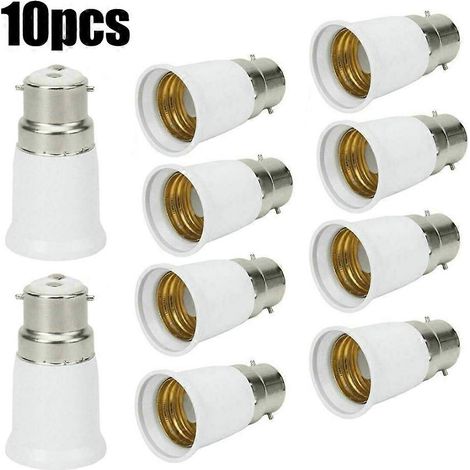 Adaptateur BC B22 vers ES E27 pour luminaire encastré à vis Edison (1/3)