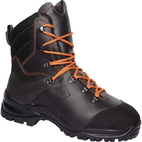 Forstsicherheitsstiefel KAILASH Gr.43 schw./orange LederS3 HRO CI HI SRC SOLIDUR