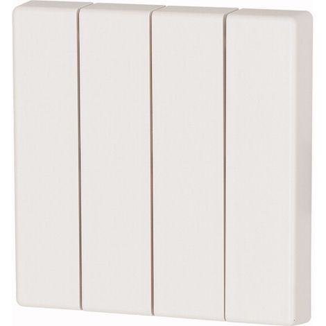 CWIZ-04/01 Eaton xComfort 4 canali Pulsante a bilanciere Bianco puro (1/2)