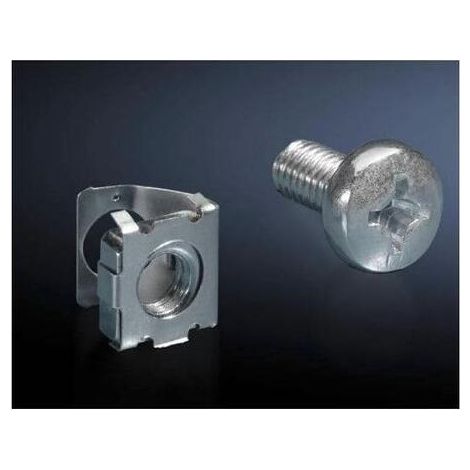 TUERCA DE RESORTE CON TORNILLO RITTAL 7000.990 ACERO 50 PZA(S)