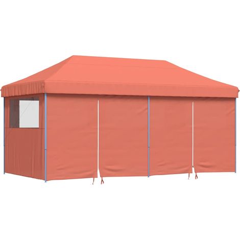 Maison Exclusive - Partyzelt Faltbar Pop-Up mit 4 Seitenteilen Te
