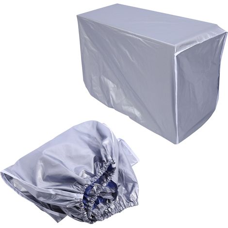 Housse de Protection pour Climatiseur Extérieur Anti-Poussière, Neige et Imperméable 80x28x54cm (1/5)