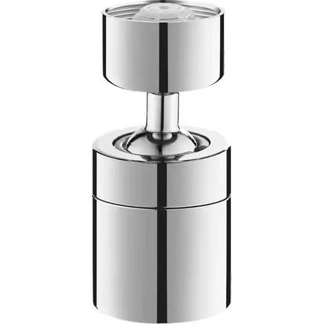Faucet Tap Aerator, Dual Function 360° Rotation Swivel Tap Spray Head Water Saving with Soft Bubble Stream and Strong Sprayer for Kitchen Sink Bathroom (FM22) (1/5)